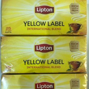 Tea Lipton yellow label 25 teabags