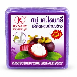 Mangosteen&rice milk soap